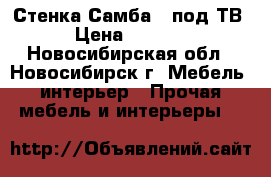 Стенка Самба-4 под ТВ › Цена ­ 4 000 - Новосибирская обл., Новосибирск г. Мебель, интерьер » Прочая мебель и интерьеры   